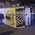 sultanbeylide feci kaza otomobil ile servis minibusu carpisti 8WOPAj5T