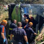 antalyada universite yerleskesinde otobus faciasi Wq7PqXcX