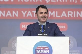 asrin insasinda 300 bininci konut teslim edildi bakan kurum her sey yeniden basliyor SZ777U13