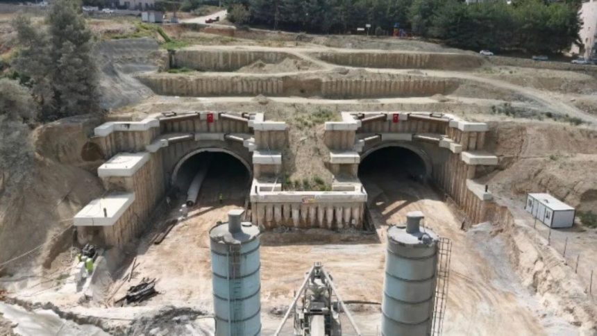 hatayda mega proje belen topbogazi otoyolu tunelinde son durum yzsKTLyB