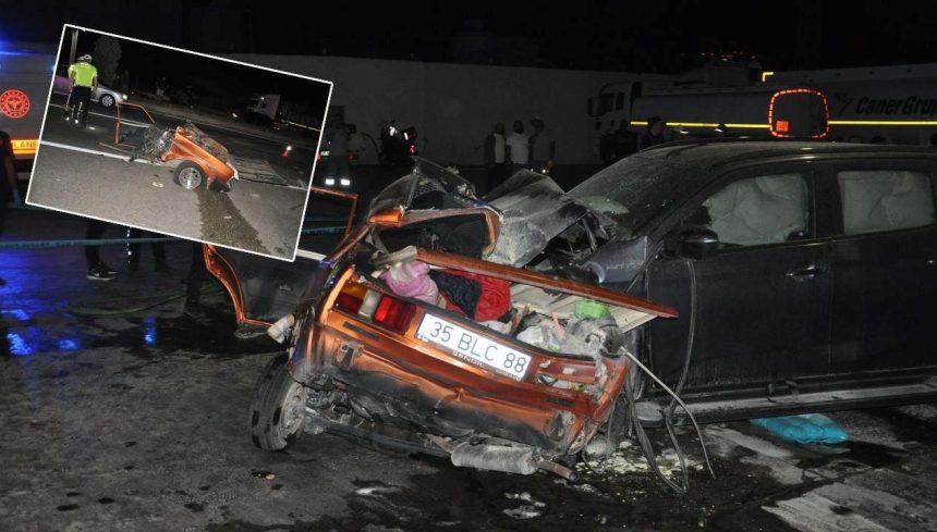 karsi seride gecen araba kamyonetle carpisti 5 meyyit 6 yarali tPTbOWSF