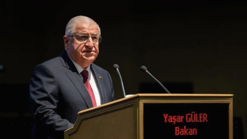 milli savunma bakani guler terorsuz turkiye hedefi icin pkk ve tum uzantilari silahlarini teslim EyINplGj