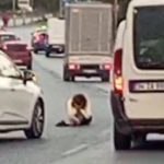 trafikte endise dolu anlar 3CHyWqR3