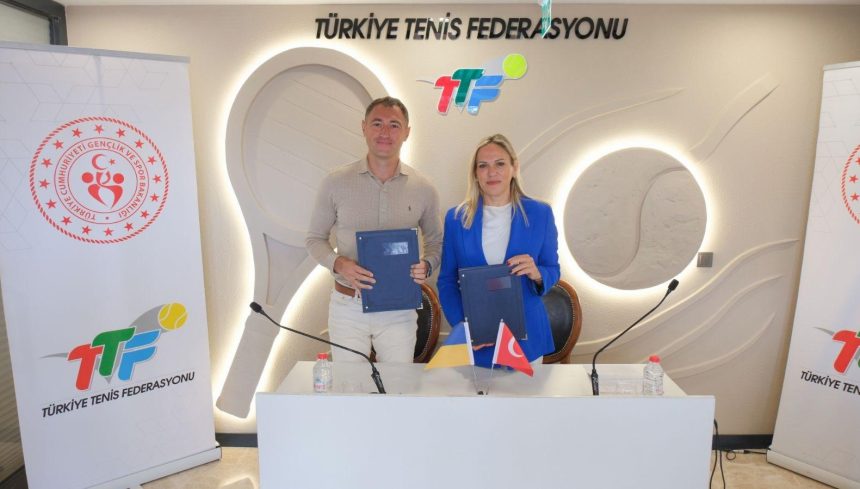 turkiye ve ukrayna tenis federasyonlari arasinda is birligi protokolu nkAJAYek