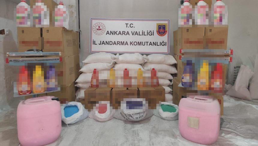 500 litre gecersiz deterjan ele gecirildi M7vvedib