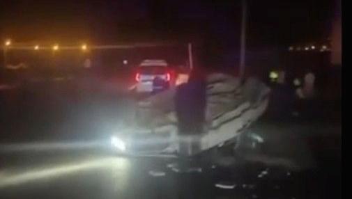 alanyada feci kaza mermer bloklara carpti