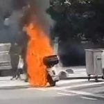 arnavutkoyde seyir halindeki motosiklet alev aldi 5hN5MkDw