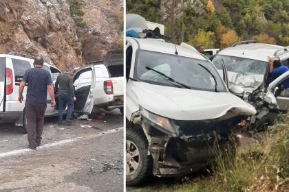 artvinde zincirleme kaza 4 yarali rstNnBuJ