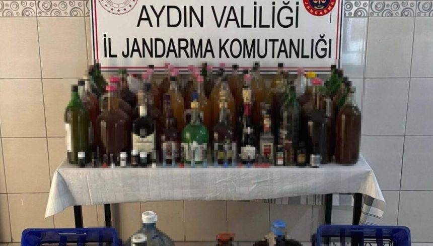 Aydın'da kaçak içki operasyonu: 3 kişi gözaltına alındı 71 aydinda kacak icki operasyonu3 kisi gozaltina alindi TP4z5Zmm