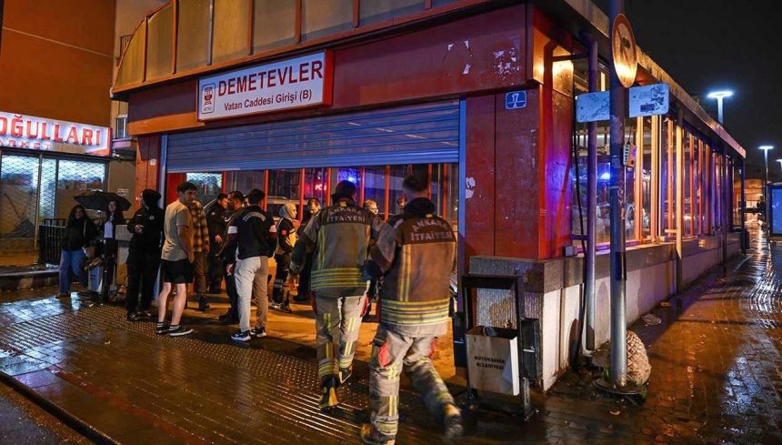 baskentte metroda duman panigi sZpz53tu