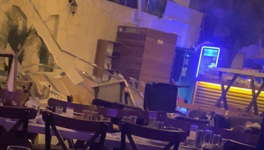 cumbus yerinde dekor duvari coktu 6 kisi yaralandi 8tbsrCUi