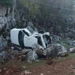 denetimden cikan araba devrildi bir meyyit 22qgNavm