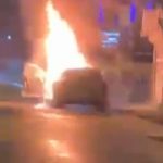 duzcede park halindeki araba yandi zVdWOWw1