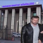 erzurumda polisi alarma geciren olay emniyetin bahce duvarina tirmandi JTeziErf