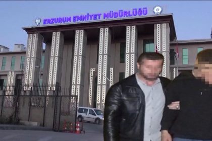 erzurumda polisi alarma geciren olay emniyetin bahce duvarina tirmandi JTeziErf