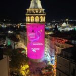 galata kulesi pembe renkle aydinlatildi O9FLFxn5