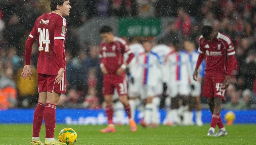 Liverpool tepetaklak: Sahasında Crystal Palace'a elendi 71 liverpool tepetaklak sahasindacrystal palacea elendi 1kbuPctY