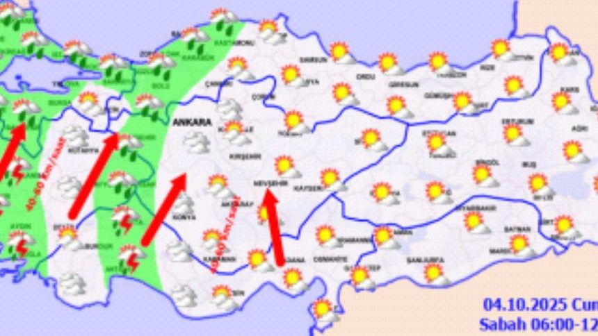 Meteoroloji uyardı: Kuvvetli rüzgâr ve sağanak geliyor 71 meteoroloji uyardi kuvvetli ruzg r ve saganak geliyor SbJ35vhO