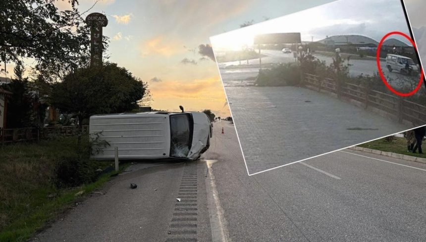 Minibüsle çarpışan motosikletin şoförü öldü 71 minibusle carpisan motosikletin soforu oldu VMVmaOer