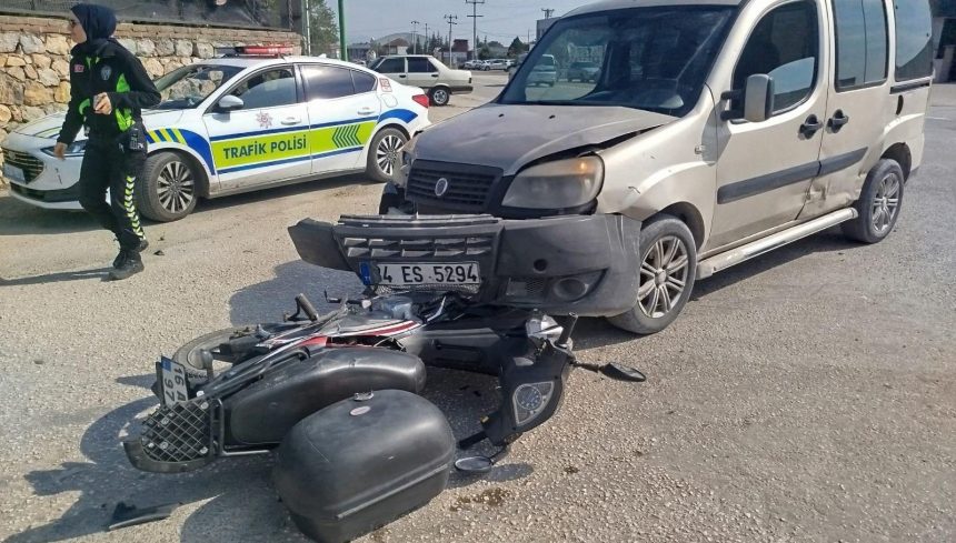 motosiklet soforu yaralandi T5Tdg73d