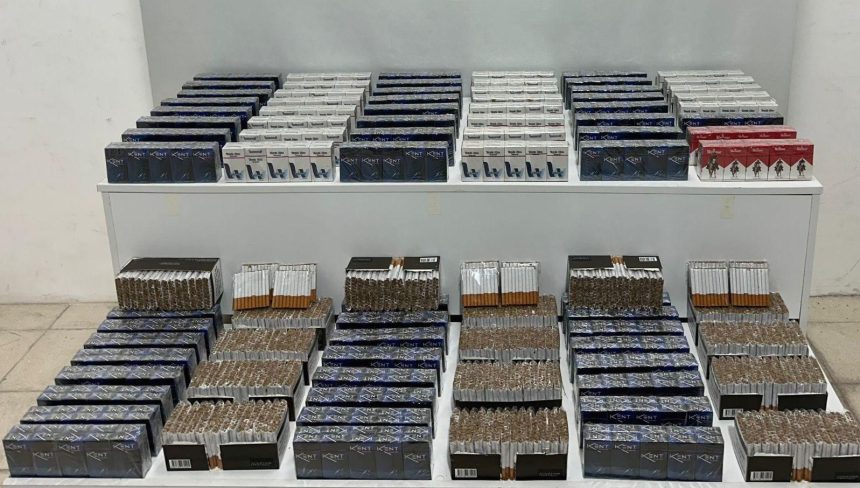 samsunda binlerce dolu makaron ele gecirildi XPnpqIak