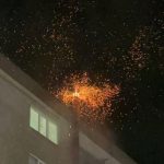 tekirdagda bacadan alev puskurdu geceyi aydinlatti VxWjyHgJ