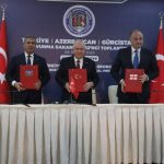 turkiye azerbaycan gurcistan savunma bakanlari ankarada gorustu Bt3tuBHy