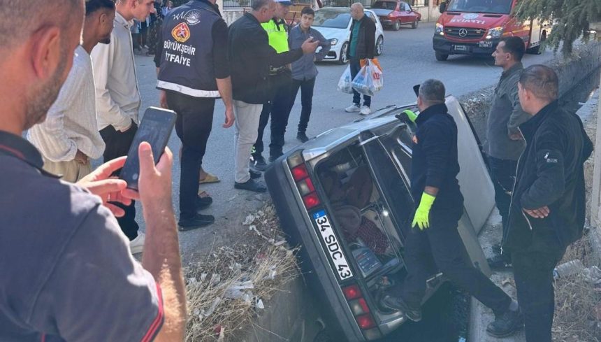 vanda araba su kanalina dustu 1 yarali ihc7C2u5