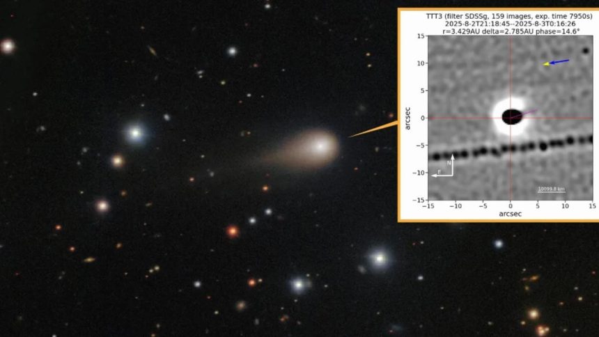 yildizlararasi nesne gunese dogru dev bir gaz ve toz puskurttu kJAvt5vr