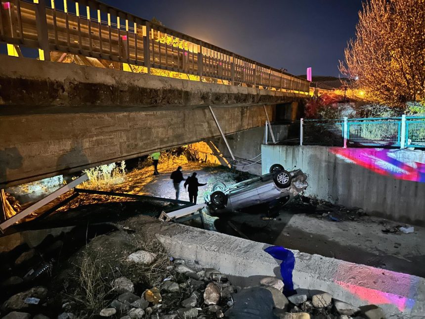 araba dereye uctu uzman cavus oldu EnFbU5Rn