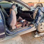 araba emniyet seridindeki tankere carpti 1i agir 3 yarali SCUyYIsF