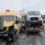 basaksehirde uc aracin birbirine girdigi kazada 12 yarali var FRmIxgay