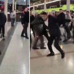 bursa metrosundakavga dubalar ve yumruklar havada ucustu xRGtE6E8