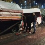 emekci servisi tira carpti 9 kisi yaralandi NL5dsQzl