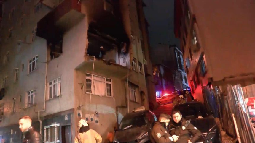 istanbulda dogalgaz patlamasi 1 yarali flChkYka