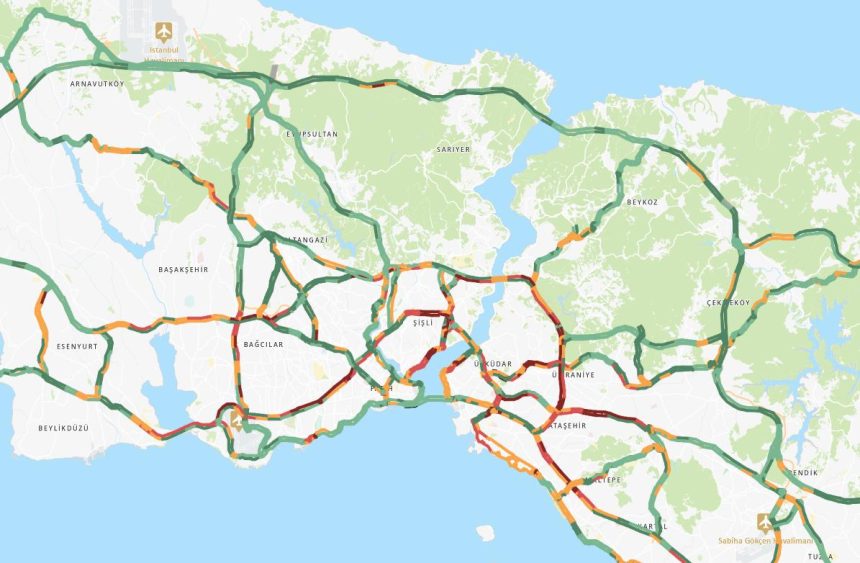 istanbulda trafik yogunlugu erken basladi lDQ8YBxq