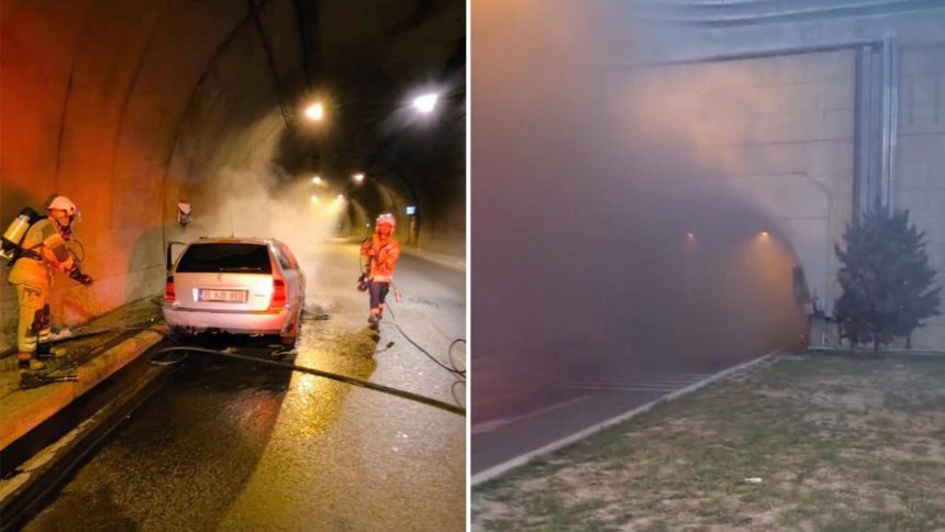 İzmir'de tünelde yangın paniği 71 izmirde tunelde yangin panigi Hl8xw2rj