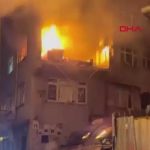 kagithanede bir binada yangin sonrasi patlama UZzS3KI3