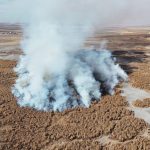 konyada busbutun kuruyan gokgol sazliklari 2 gundur yaniyor ebvmL6AM