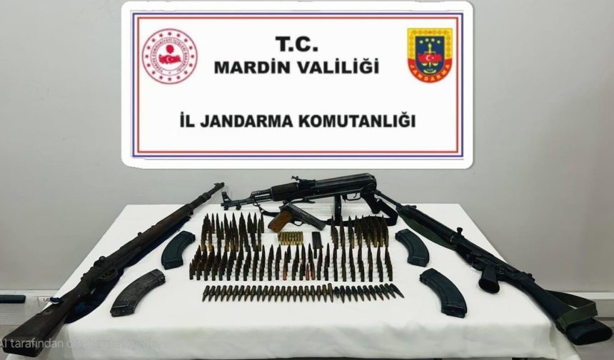 mardinde cok sayida kacak silah ve muhimmat yakalandi E3aNuyhc