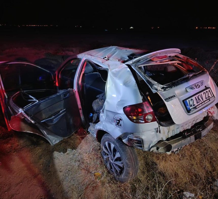 Şarampole devrilen araçta 1 meyyit, 3 yaralı 71 sarampole devrilen aracta 1 meyyit 3 yarali maLOyAI2