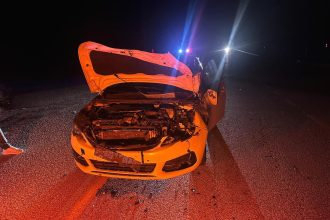 yola cikan dana kazaya neden oldu 2 yarali P1RtTBe1