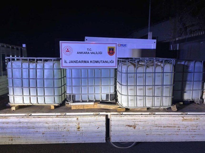 Ankara'da uydurma besin destekleri ve tonlarca etil alkol ele geçirildi 69 ankarada uydurma besin destekleri ve tonlarca etil alkol ele gecirildi Uabqz2ne