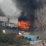 arnavutkoyde tir tamirhanesinde yangin L1V4drT9