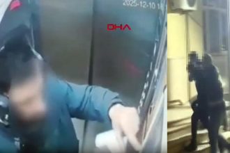 ataturkun portresine tukuren kurye gozaltina alindi 6djYGTRz