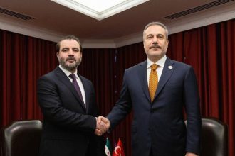 bakan fidan suriye disisleri bakani seybani ile bir araya geldi xNyKBG6U