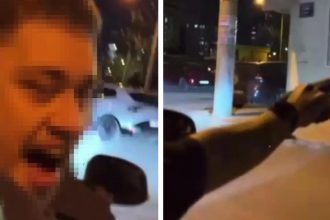 izmirde otomobilden ates acip o anlari toplumsal medyada paylasti v7RkHlZu