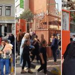 okulda duman panigi ogrenciler tahliye edildi veliler okula kostu RXmS7WcU