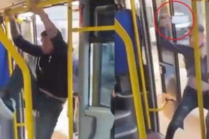 otobuste yer verme arbedesi yolcuya satirla saldirdi YgHPcjl9