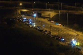 otoyolda drift bulusmasina polis baskini U5rGFaal